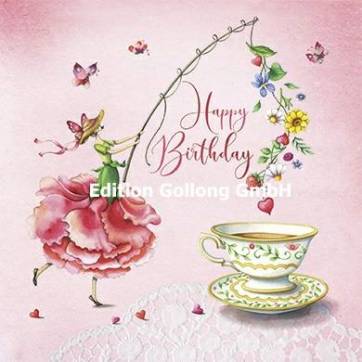 Carte Anniversaire Nina Chen Happy Birthday La Tasse De The