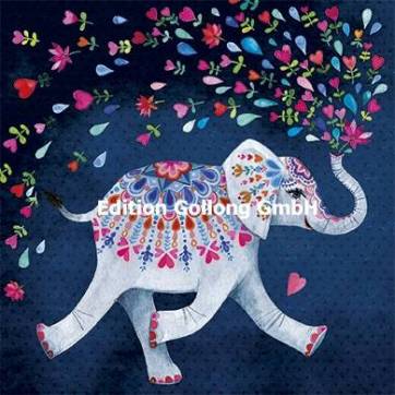 Carte Anniversaire Mila Marquis L Elephant Boho