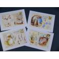 Cartes Beatrix Potter 1, paquet de 4 cartes assorties