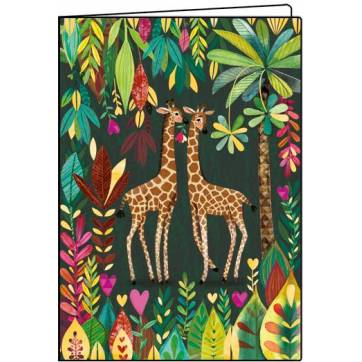 Carnet Mila Marquis Les Girafes 10,5 x 15 cm