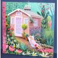 Calendrier Mila Marquis 2024 16 x16  Jardin et Maison rose