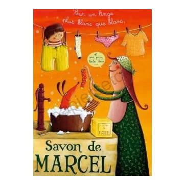Carte Amandine Piu Savon de Marcel